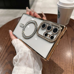 Luxury Diamond Case for Samsung  – Shockproof, Slim, Glitter Protective Cover with Camera Lens Protection