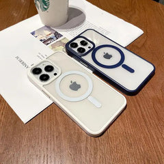 جراب لهاتف ايفون ١١ يدعم الشحن اللاسلكي ماجسيف مضاد للصدمات magsafe case for iphone 11
