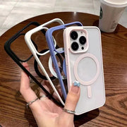 جراب لهاتف ايفون ١١ يدعم الشحن اللاسلكي ماجسيف مضاد للصدمات magsafe case for iphone 11
