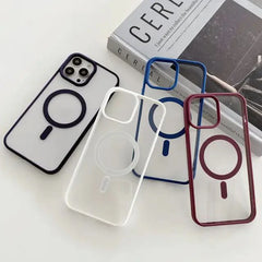 جراب لهاتف ايفون ١١ يدعم الشحن اللاسلكي ماجسيف مضاد للصدمات magsafe case for iphone 11