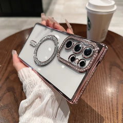 Luxury Diamond Case for Samsung  – Shockproof, Slim, Glitter Protective Cover with Camera Lens Protection