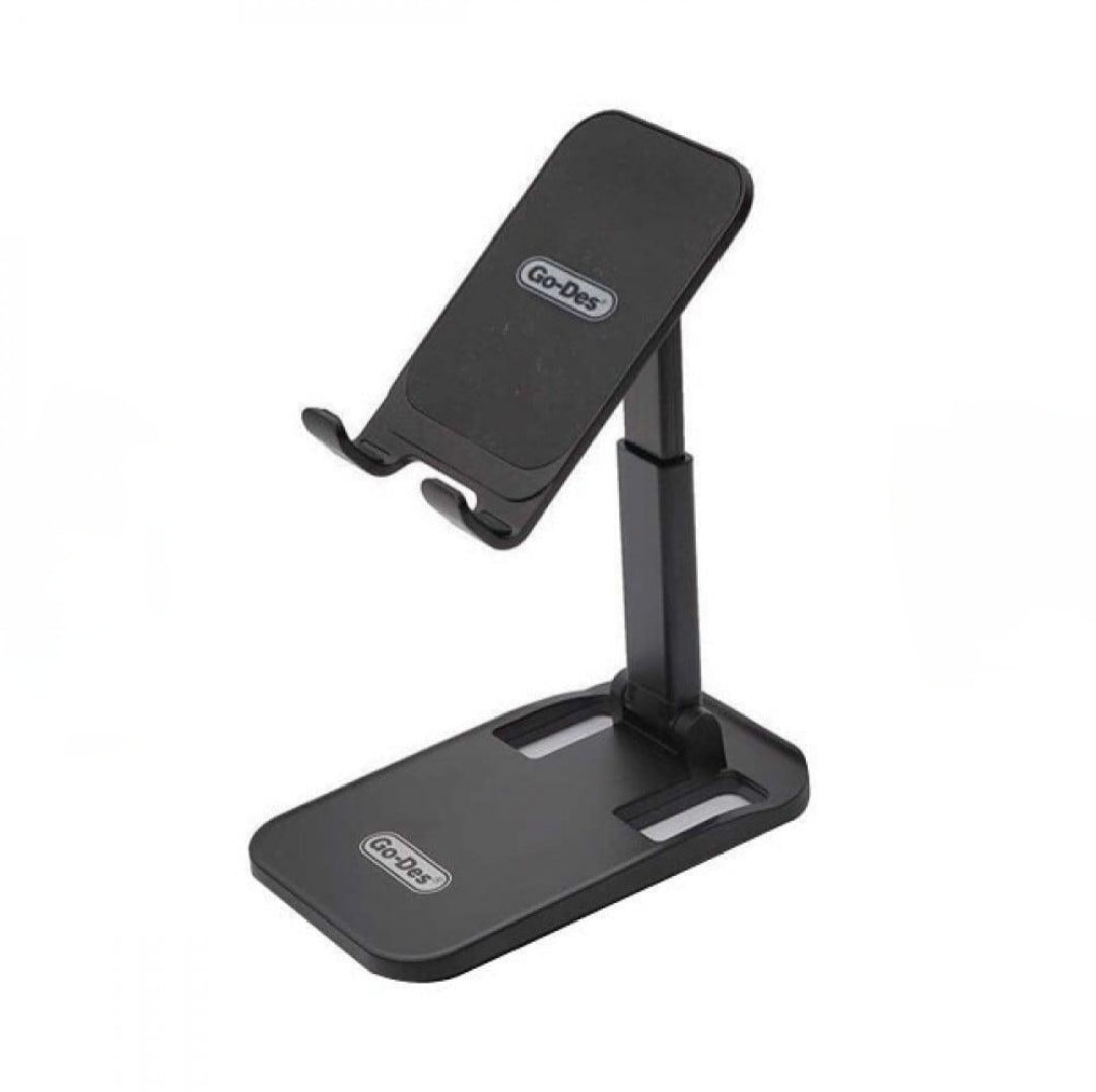 Go-Des High Quality Phone Stand, Desktop Lazy Bracket Foldable Extendable Phone Holder For Phone & Tablet
