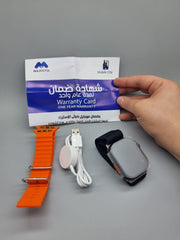 Majentik Magic 3 Ultra smart watch comes with two different straps Compatible with all mobile device,water resitant,recieve calls