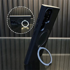 Magnetic Grip With Metal Rang Case for Samsung