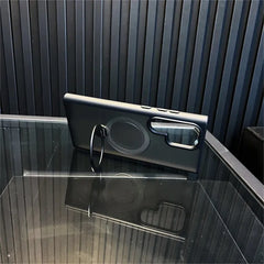 Magnetic Grip With Metal Rang Case for Samsung